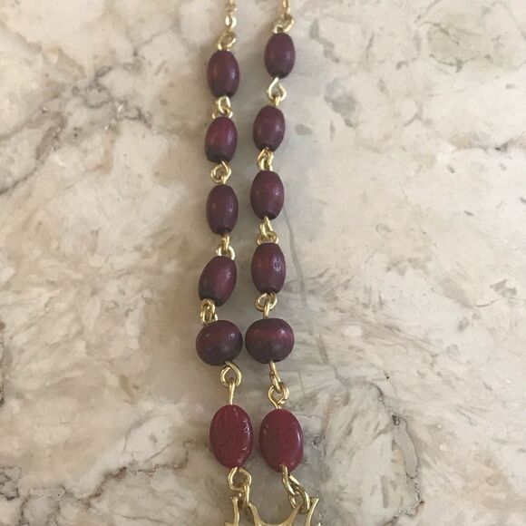 Pilgrim Danish Design Owl Gold Plated Necklace - Picture 4 of 7